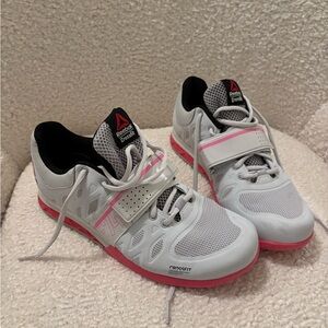 Reebok CrossFit Women's Gray and Pink Athletic Shoes - Size 9 - cross-trainers